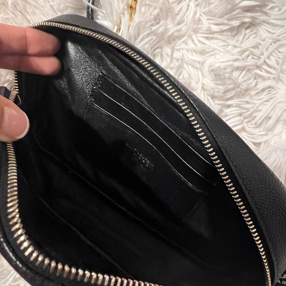 Black YSL Mini Lou Chain Bag - Picture 2 of 5